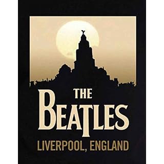 The Beatles T Shirt Liverpool England Band Logo Officiel Homme Nouveau Noir – Image 3