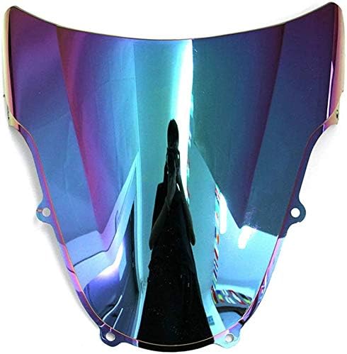 HANSWD For Suzuki GSXR GSX-R 1000 600 750 Windshield WindScreen for GSXR600 750 01-03 for GSXR1000 00-02 (Deep color)