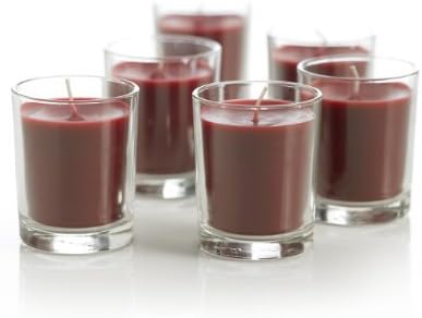yummi Scented Votive Candles Jars - Sweet Berries - 6 per Pack