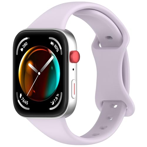 [Miitech] �o���h HUAWEI Watch Fit 4 Pro/Fit 4 / 3 �Ή� �����x���g �i�C������ �������� �_�炩�y�� �ʋC �j�����p �ґg�o���h �݊����ۏ� (���C�g�p�[�v��)