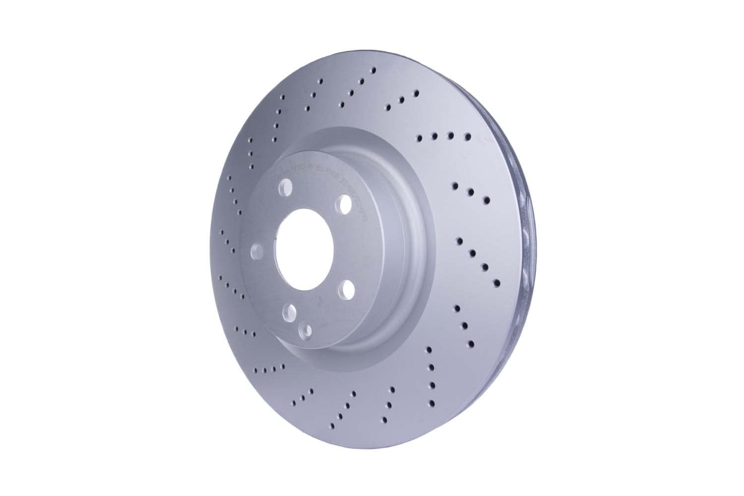 HELLA PAGID 8DD 355 116-951 Disco de freno 55246PRO revestido 344mm 32mm perforado/ventilación interna por ej. MERCEDES-BENZ