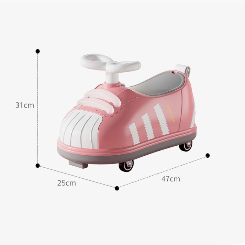 Ride-on-Push-Car dla dzieci, do użytku wewnątrz i na zewnątrz, zabawka | Zabawka dla dzieci z miejscem do przechowywania pod siedzeniem, lekka muzyka