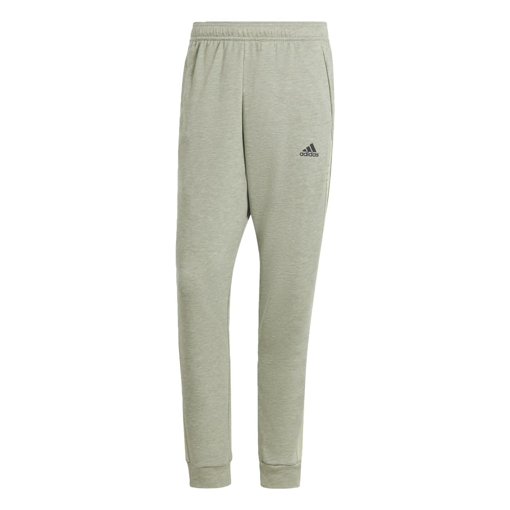 adidas Men's Mélange Pants, Olive Strata Melange/Legacy Green Melange, X-Large