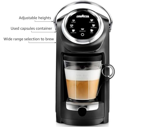 Lavazza-Expert-Coffee-Classy-Plus-Single-Serve-ALL-IN-ONE-Espresso-Coffee-Brewer-Machine-LB-400-Includes-Built-in-Milk-VesselFrother Lavazza Expert Coffee Classy Plus Single Serve ALL IN ONE Espresso Coffee Brewer Machine LB 400 Includes Built in Milk VesselFrother