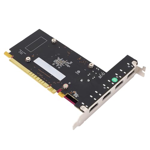 Gugxiom Graphics Card, 2GB DDR3 GPU, 64bit 902MHz Core, 1600MHz Memory with 4 HDMI Ports for W7 W10, Multi-Screen Display Support - Image 4