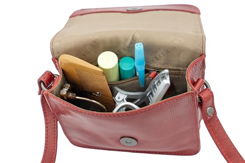 Image of Briomhar Irish Women's Leather Shoulder Bag - Celtic Knot Design Made in Ireland