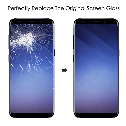 for Samsung Galaxy S9 Plus Screen Replacement,Replacement Screen for Galaxy S9 Plus Series 6.2 inch,Tempered Glass Replacement Kit with Repair Tools(NO OLED & Touch Digitizer)