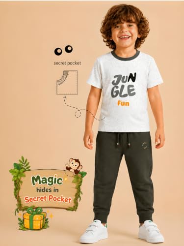 Image of Pilolo Kids Soft Cotton Lycra Pocket T-Shirt for Boy