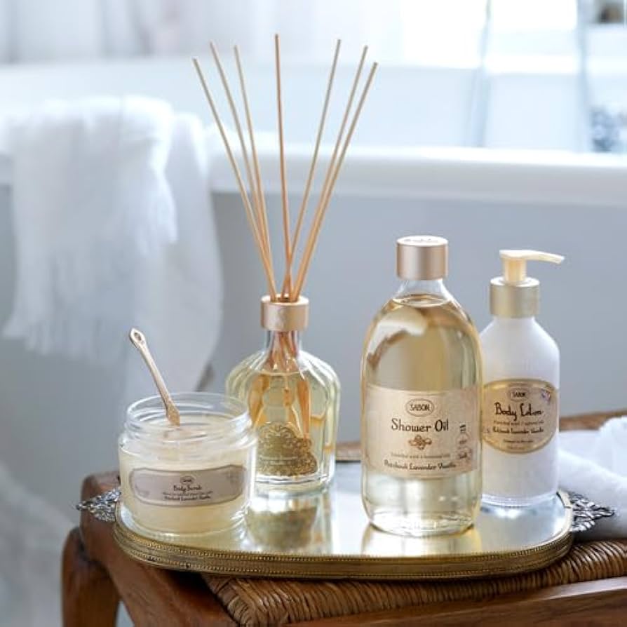 SABON  ボディスクラブ ムスク パチュリラベンダーバニラ セット ボディスクラブ (パチュリ・ラベンダー・バニラ)』 | SABON (サボン)