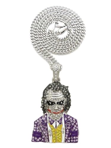 GWOOD Joker Pendant with Necklace