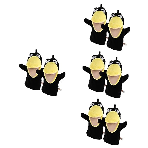 Amosfun 8 Pçs Corvo Brinquedo Interativo Educacional Brinquedos Infantis Animais Engraçados Desenhos