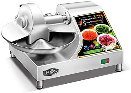 - KWS BC-400 Commercial 1350W 1.5HP Stainless Steel Buffalo Chopper Bowl Cutter Food Processor