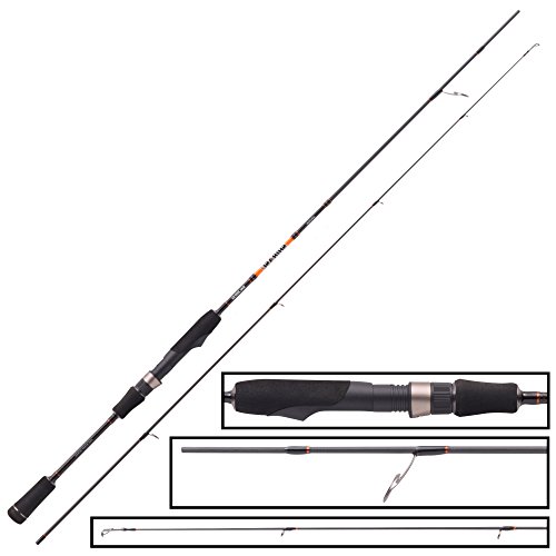 Balzer Shirasu Spoon 1,83m 0,5-4g - Ultra Light Rute zum Spinnangeln auf Forellen, Spinnrute für Forellenblinker… – Bild 3