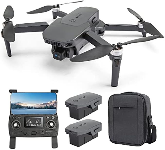 Tucok 012S Drones with Camera for Adults 4K,60 Mins Long Flight Time,GPS 5G FPV Quadcopter for Beginners with Optical Flow Positioning,Auto Return Home,Follow Me,Waypoint Flight,Brushless Motor