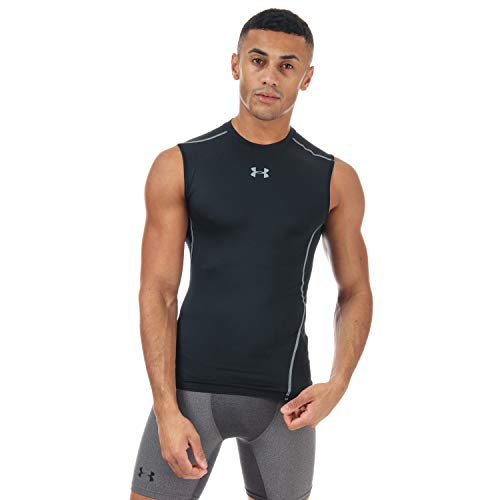 Image of Under Armour Men's HeatGear Compression Sleeveless T-Shirt