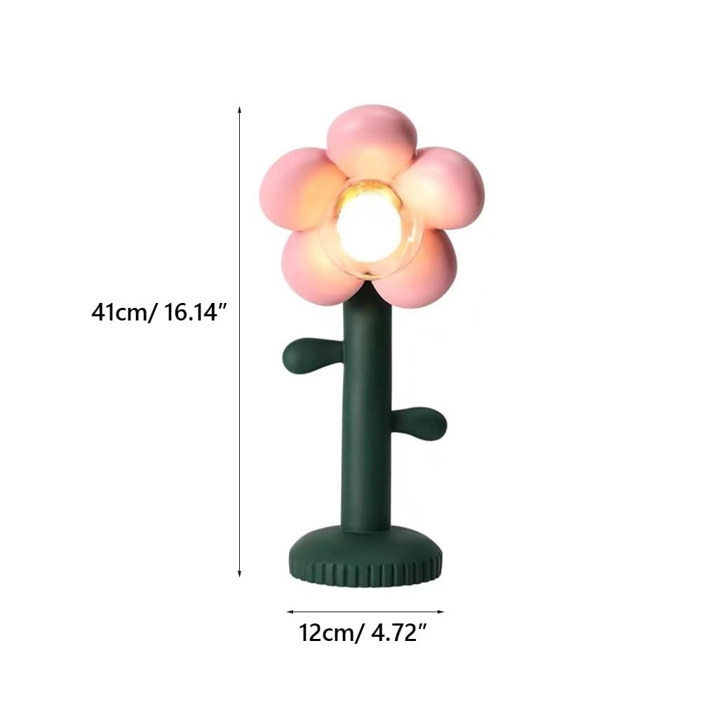 Lampada Da Tavolo Decorativa Moderna, Lampada Tavolo A Forma Di Fiore | Lampada Da Tavolo Decorativa A Fiori Multiuso, Lampada Da Camera For Ragazze, Stile Alla Moda E Pratico, Romantico