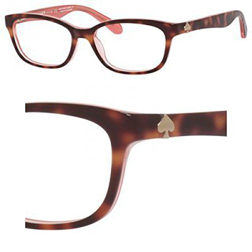 Monture Kate Spade Brylie 0QTQ lunettes de vue rectangle écaille rose