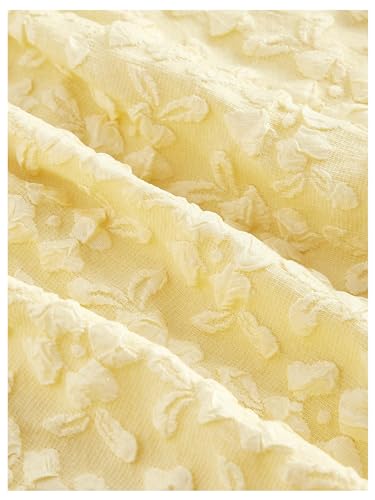 SOLY HUX Women's Spaghetti Strap Ruffle Hem Peplum Cami Top Jacquard Camisole4