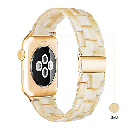 Image of Light House Apple Watch Bands-Fashion Lightweight Resin iWatch Bands for Women Men 38mm /40mm /41mm /42mm(Series 11 10), 49mm /46mm /45mm /44mm /42mm(S 3 2 1), Compatible with Apple Watch Series 11 SE 10 9 8 7 6 5 4 3 Ultra