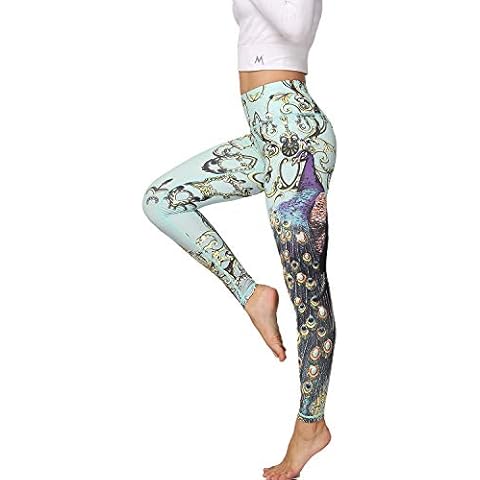 HAPYWER Women's High-Waist Yoga Leggings for Any Workout Cover