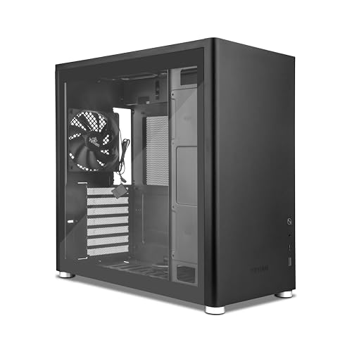 YEYIAN Caja PC Gamer Hussar Plus Torre Media Motherboard Compatible ATX, Micro ATX, Mini ITX | Panel...