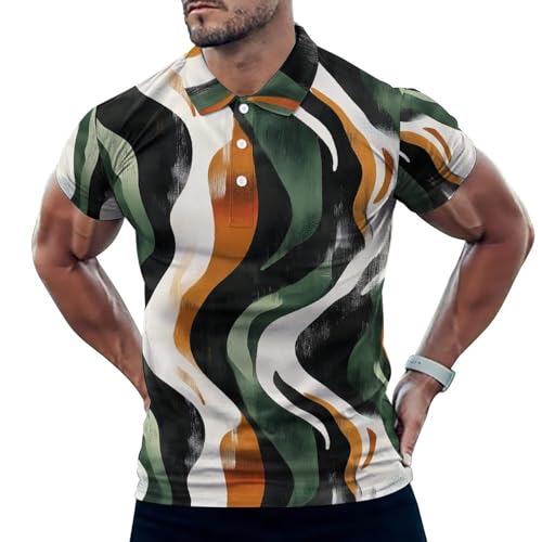 Polo de golf vert pour homme idéal pour vos parcours d'été ensoleillés