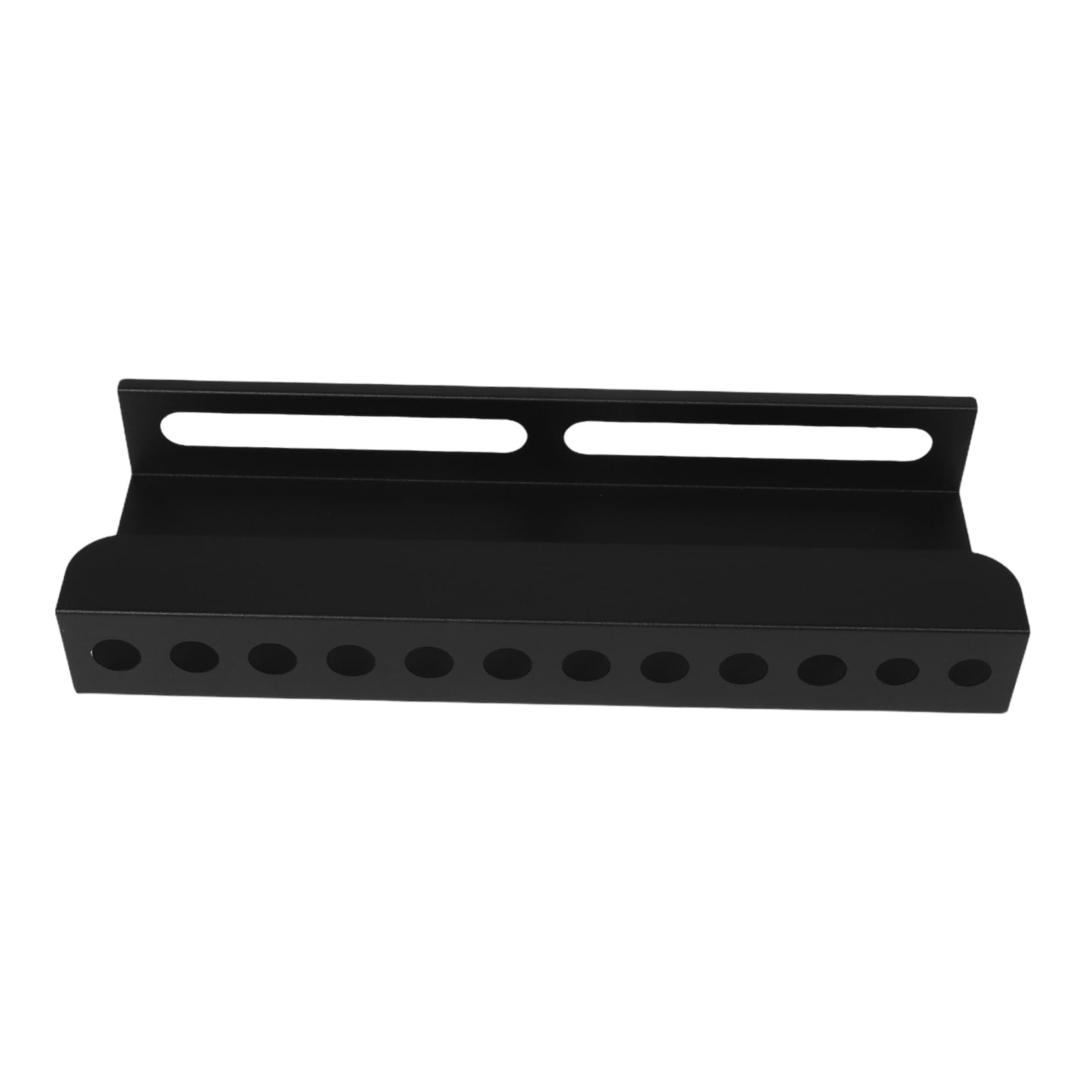 Cabilock Wall Mounted Spray Bottle and Brush Organizer Rack Dual Functionality Car Detailing Brush Holder for Efficient Cleaning and Space Saving