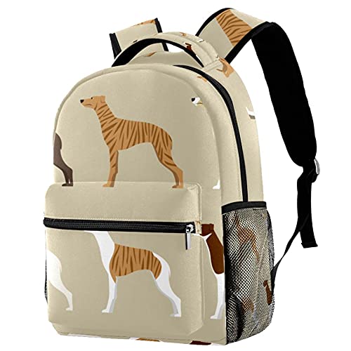 Sac à dos pour chien whippet avec porte-bouteille randonnée enfants
