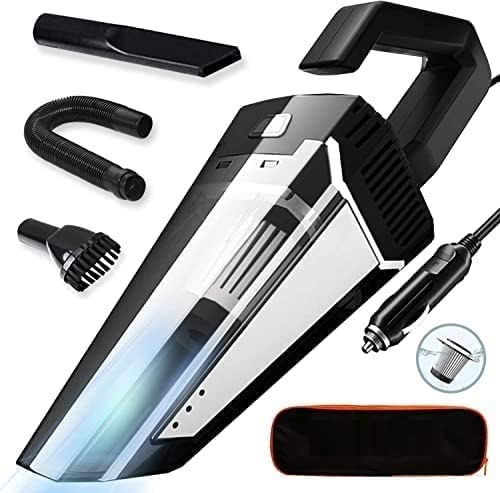 Aetrius Handheld Car Vacuum Cleaner Powerful Portable & High Power 5000PA 120W 12V Car Vacuum Cleaner with 16.4 Feet Lengh Cord Aetrius Handheld Car Vacuum Cleaner Powerful Portable & High Power 5000PA 120W 12V Car Vacuum Cleaner with 16.4 Feet Lengh Cord
