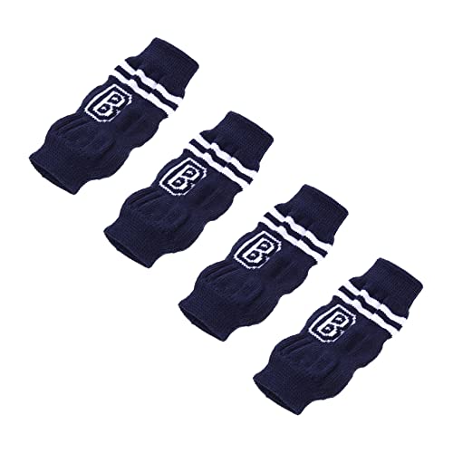 KESYOO 4Pcs Dog Joint Protector Leg Warmers Comfortable Pet Leggings for Cats Dogs Adorable Pattern Design for Indoor Outdoor Use