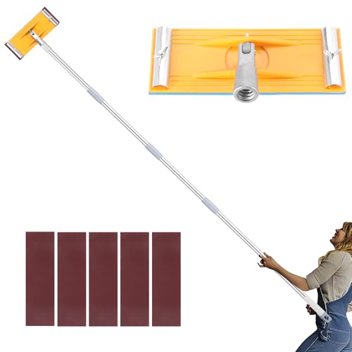 Pole Sander for Drywall, Wall Sander for Painting Prep, Ceiling Sander, Drywall Sander Tool with Extendable Pole 31