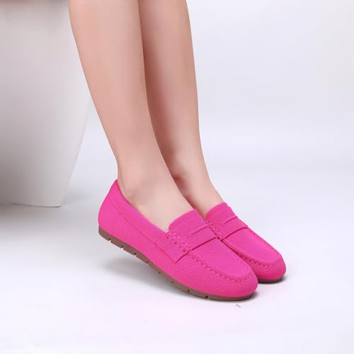 Image of Vespiero Loafers for Women Comfortable Slip on Work Flats Shoes Womens Dressy Casual Walking Shoes