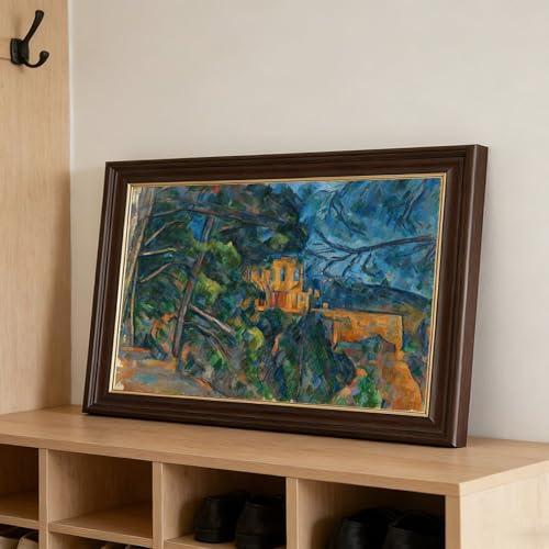 Impression toile Château Noir Cézanne édition d'art encadrée