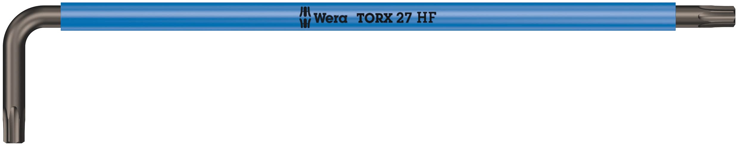 Wera 05024470001 967/9 TX XL Multicolor HF 1 L-Key Set con función de sujeción, largo, 9 piezas