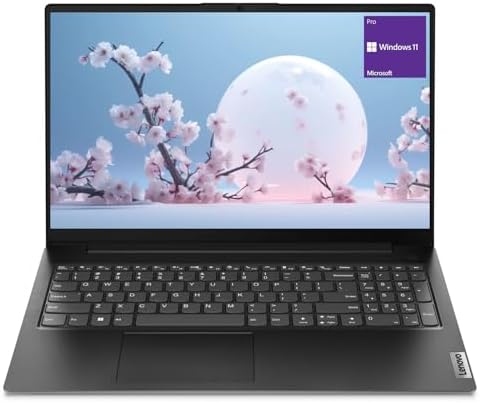 Lenovo V15 Gen 2 15.6" FHD Portable Business Laptop, Intel Dual Core Processor, 16GB RAM, 2TB SSD, HDMI, Wi-Fi, Webcam, Windows 11 Pro, Black