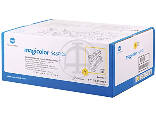Toner yellow Konica Minolta Magicolor 5430 DLD 1710582002 original 4539-132 jaune