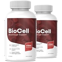 2 Pack Bio Cell Capsules - Official Bio Cell Pills Advanced Formula, BioCell Blood Health Support Supplement*, 120 Capsules