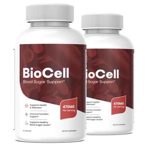 (2 Pack) Bio Cell Capsules - Official Bio Cell Pills Advanced Formula BioCell Blood Health Support Supplement* 120 Capsules