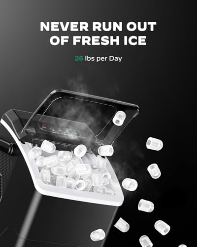 Máquina de hielo portátil Totnz 26 lbs/24 hrs miniatura 2