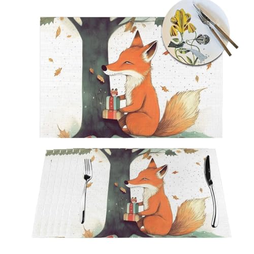 Sets de table en vinyle lavables et antidérapants pour repas