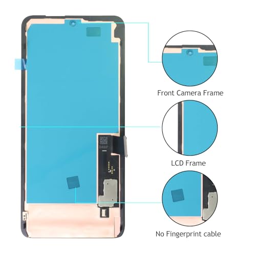 Remplacement Écran Google Pixel 8 Pro Tactile OLED avec Cadre Support Intégré - 4