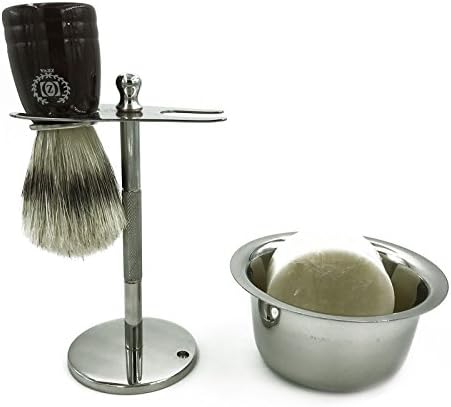 Deluxe Chrome Razor and Brush Stand - The Best Safety Stand This ...