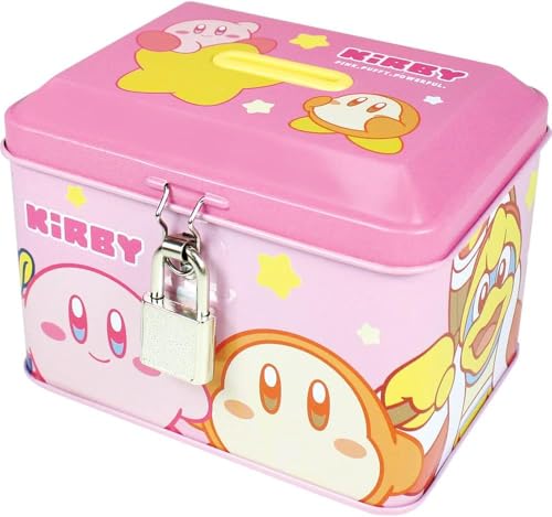 Tee's Factory Kirby HK-5542715HY Can Bank with Keys, Hyokkori, H 3.3 x W 4.5 x D 3.3 inches (8.4 x 11.3 x 8.3 cm)