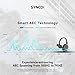 SYNCO XTalk X9 Full Duplex AEC Wireless Intercom Headset System Support 2.4GHz 9-Person Team Communication,350M/1148FT Real-time Monitoring,24-Hour Battery Life