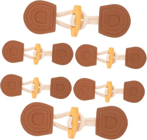 Botones de palanca madera para revivir tus suéteres antiguos y manualidades de costura casera