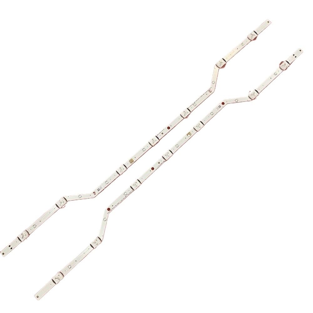 LOCLPCKGYA 2pcs LED Backlight Strip Fit For Samsung UE32J5200 UE32J5000 BN96-36236A BN96-36235A V5DN-320SM1-R2(10pcs For 5 TV)
