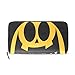 Produktbild Happy Halloween Gelb Kürbis Lange Passport Clutch Geldbörsen Reißverschluss Geldbörse Tasche Handtasche Geld Organizer Tasche Kreditkarteninhaber Für Dame Frauen Mädchen Männer Reise Geschenk