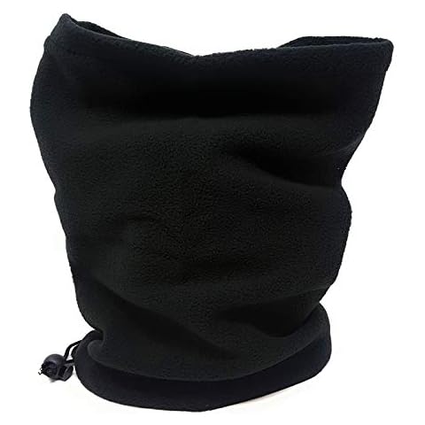Adults Fleece Neck Warmer [Black] Cover