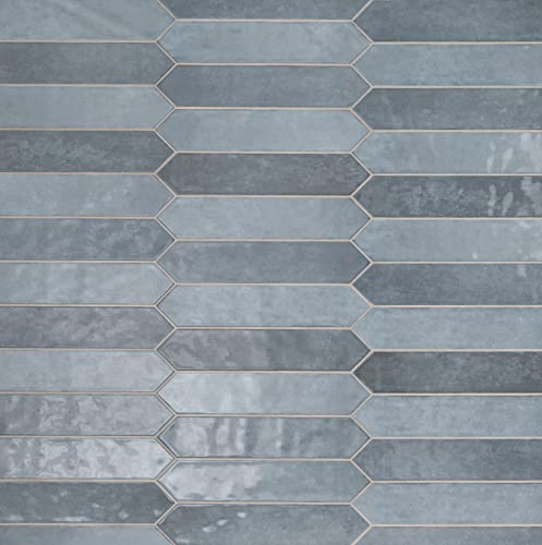 MSI Renzo Denim 2.5 Inch x 13 Inch Glossy Ceramic