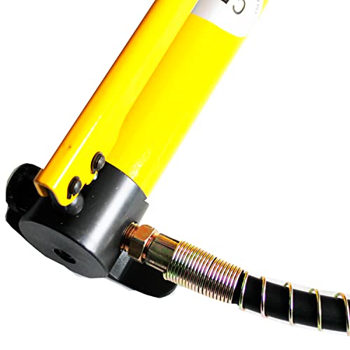 Image of HFS(R) Hydraulic Hand Pump Power Pack Hose Coupler (10000 psi) Hydraulic Oip Pump Hand Operated Pump Hydraulic Hand Pump Manual Pump for Connecting Split Unit